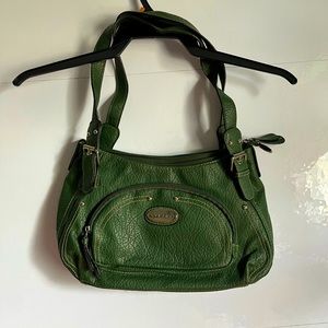 Strada Forest Green Shoulder Bag